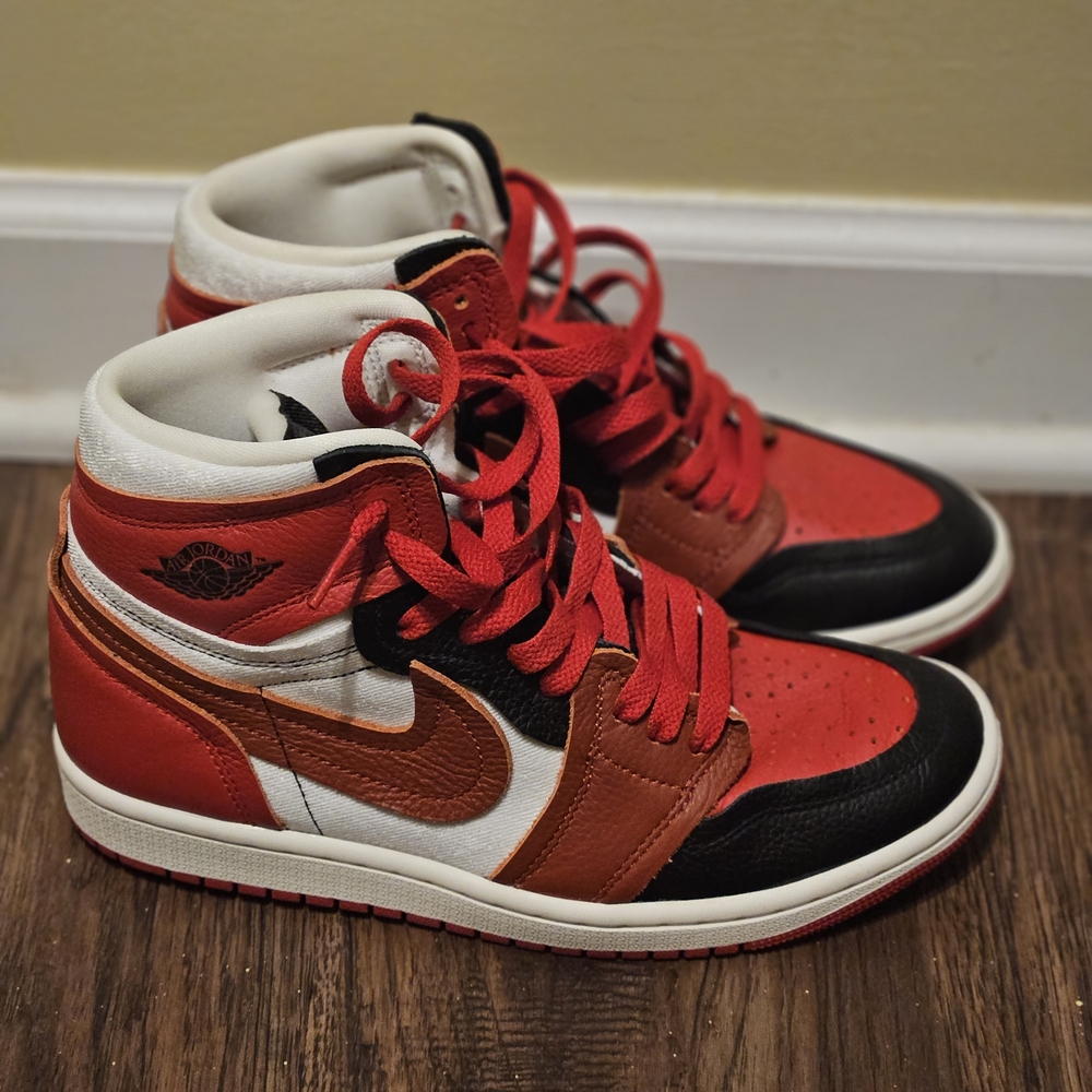Jordan Kids Sneakers - Red, Black, White